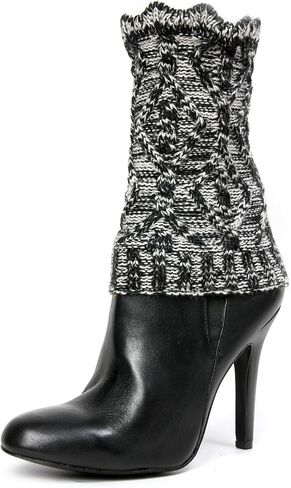 MeMoi Dancer Diamond Knit Boot Toppers in Kuwait