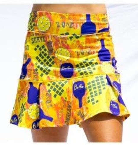 Pickleball Bella Women’s Drop Pleat Pickleball Skort – Lightweight Athletic Skirt with Built-in Shorts & Pockets, Hope in Saudi Arabia