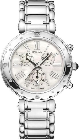 Balmain, Lady, Balmainia, Steel, Swiss Made, Quartz, White, Stainless Steel 316L, B56313382U in Saudi Arabia