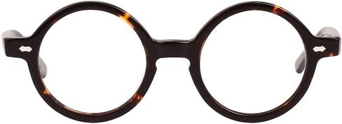 Agstum Handmade Small Round Optical Eyeglasses Frame Clear Lens in Saudi Arabia