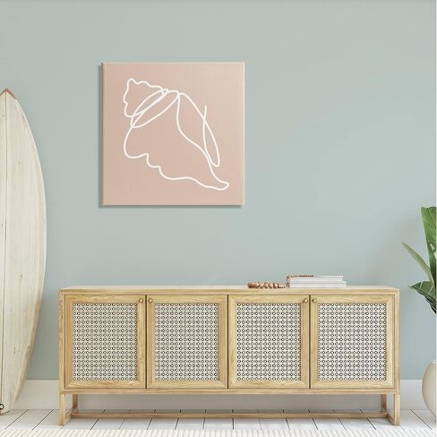 Stupell Industries Casual Line Doodle Seashell Ocean Life Drawing, Design by Daphne Polselli in Saudi Arabia