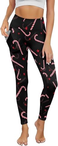 Yoga Pants with Pockets for Women High Waist Pants Plus Size Long Athletic Leggings Soft Tummy Control Yoga Pant in Kuwait