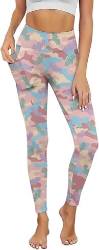 Yoga Pants with Pockets for Women High Waist Pants Plus Size Long Athletic Leggings Soft Tummy Control Yoga Pant in Saudi Arabia
