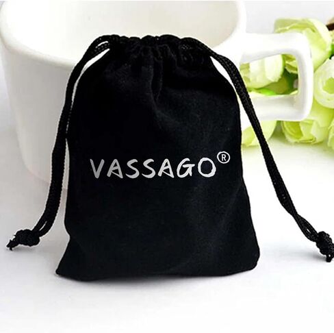 حلقات ملعقة VASSAGO للنساء من الفولاذ المقاوم للصدأ، خاتم فينيكس قابل للتعديل، خاتم زهرة مجوف، مجوهرات إصبع قابلة للتكديس in Kuwait