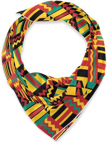 Head Scarf for Women,35" Large Square Hair Scarves Bandana Fashion Neck Scarf in Kuwait