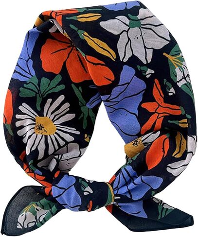 100% Cotton Bandana Scarf, Head Scarf, Headband, Head wrap, Hair Neck Scarf for Women Men 22 x 22 inch in Saudi Arabia
