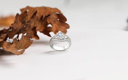 Genuine Solid 925 Sterling Silver with Round Brilliant and Triangle Cut Clear Cz Cubic Zirconia Stone Engagement Wedding Promise Luxury Ring for Women in Saudi Arabia