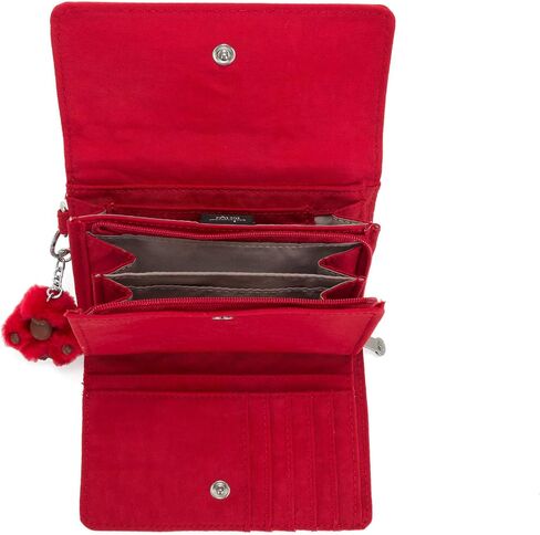 Kipling Pixi Medium Organizer Wallet Cherry Tonal in Kuwait