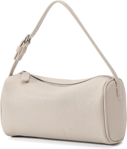 KouLi Buir PU Leather Crossbody Purse for Women Trendy Small Barrel Hobo Shoulder Handbag Lightweight Daily Purse in Saudi Arabia