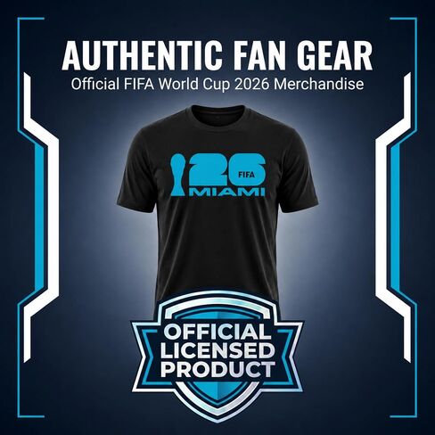 FIFA World Cup 2026 Men's Big and Tall Cotton Crewneck T-Shirt – Host City Souvenir Tee in Saudi Arabia