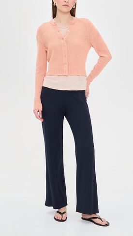 DONNI. Women's The Baby Scallop Sweatpants in Saudi Arabia