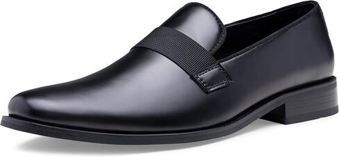 Jousen Men's Tuxedo Shoes Business Formal Loafers for Men Slip On Dress Shoes in Kuwait