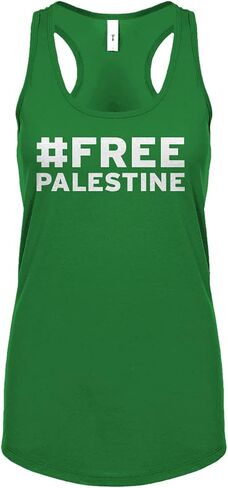 الحرة فلسطين المرأة Racerback تانك الأعلى in Kuwait