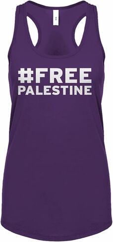 الحرة فلسطين المرأة Racerback تانك الأعلى in Kuwait
