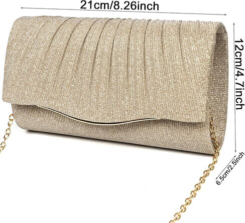 hoyuwak Clutch Purses for Women Formal Dressy Evening Bag Handbags Crossbody Bag in Saudi Arabia