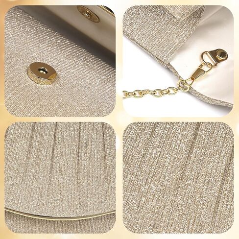 hoyuwak Clutch Purses for Women Formal Dressy Evening Bag Handbags Crossbody Bag in Saudi Arabia