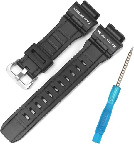 Resin Watch Band Replacement Strap Compatible with Casio Mudman G-9300 G9300 G-9300-1V Watch Accessories in Saudi Arabia