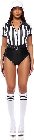 Forplay Women's Time Out Referee Costume, S/M in Saudi Arabia