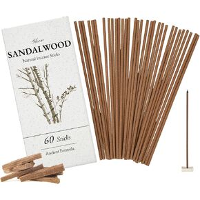 Incense Sticks 60 Pack, Natural Fragrance, Ideal Choice for Yoga, Meditation and Relaxation, Air Purifying Aromatherapy and Long-Lasting Burn in Saudi Arabia