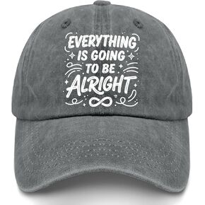 Everything is Going to Be Alright Hat for Womens Aesthetic Washed Distressed in Kuwait