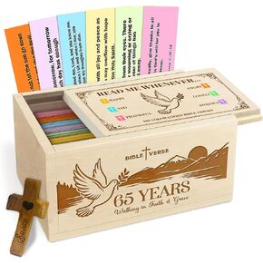 Bible Verses Box for Dad with Prayer Cross, 150 Upgrade Bible Verse Cards Box Set for Emotions and Feelings, 4 Emotional Themes, Religious Gift for Father, Encouragement & Love in Saudi Arabia