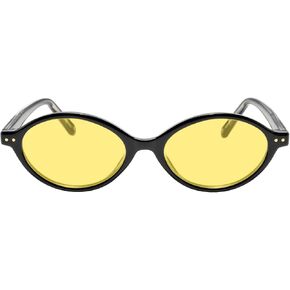 TIJN Olisa Retro Oval Sunglasses for Women & Men – Polarized UV400 Protection, Lightweight Stylish Frame, Trendy Sun Glasses in Saudi Arabia