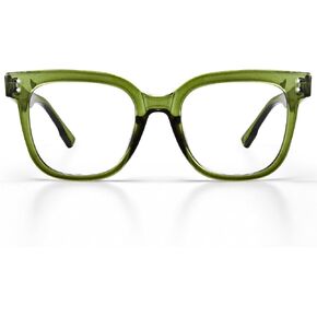 miyya Stylish Reading Glasses for Women, Cheaters Eyeglasses, Oversized Blue Light Readers, Fashion Eye Glasses in Saudi Arabia