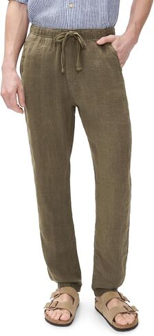 Faherty Men's Linen Drawstring Pants in Kuwait