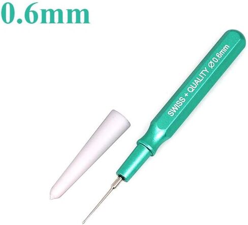 4Pcs Metal Watch Oiler Oil Pen,Watch Oil Kit,Watch Repair Tool Kit for Watchmaker Workers,4 Different Size 0.2/0.3/0.5/0.6MM Aluminum Handle in Saudi Arabia