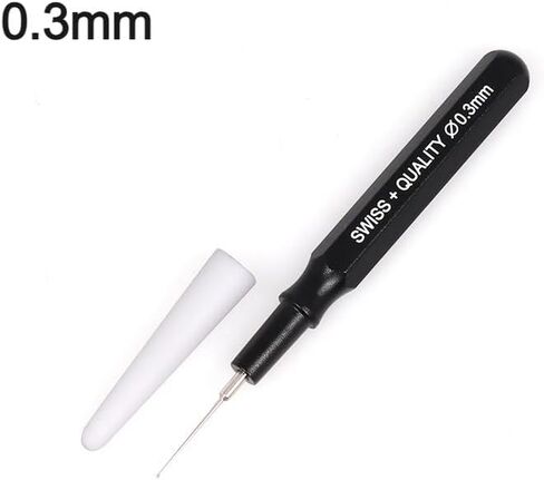 4Pcs Metal Watch Oiler Oil Pen,Watch Oil Kit,Watch Repair Tool Kit for Watchmaker Workers,4 Different Size 0.2/0.3/0.5/0.6MM Aluminum Handle in Saudi Arabia