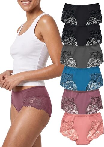 Sexy Panties For Women Breifs Underwear Women Cheeky Panties High Waisted Sexy Lace Womens Granny Underpants Pack in Saudi Arabia
