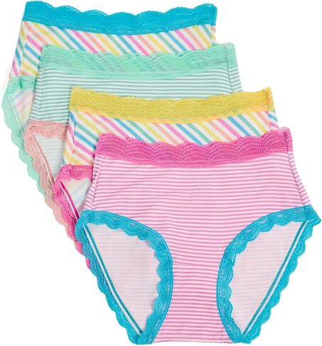 Stripe & Stare Women's High Rise Briefs Four Pack in Kuwait
