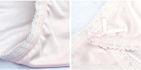 Forever Angel Women's 100% Silk Knitted Lace Bikini Panties in Saudi Arabia