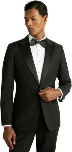 REISS Mens' Poker SB 1B Satin Peak Slim Tux Jacket in Saudi Arabia