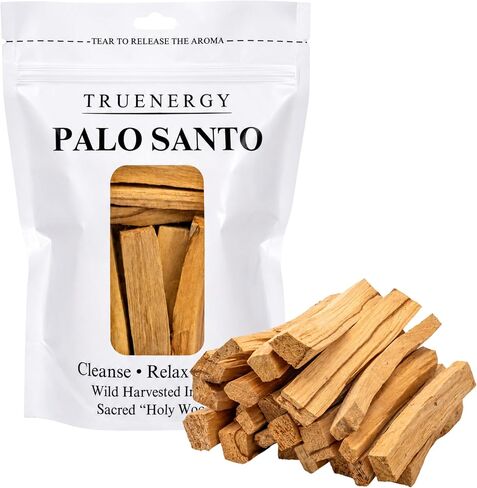 TruEnergy Palo Santo Sticks from Peru – 6 Premium Smudge Sticks (Approx. 60g) | Slow Burn Sustainably Harvested Holy Wood for Cleansing, Meditation, Reiki, Yoga & Home Fragrance - 6 Pack in Saudi Arabia