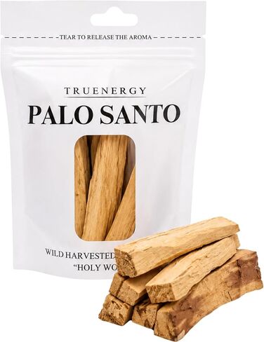 TruEnergy Palo Santo Sticks from Peru – 6 Premium Smudge Sticks (Approx. 60g) | Slow Burn Sustainably Harvested Holy Wood for Cleansing, Meditation, Reiki, Yoga & Home Fragrance - 6 Pack in Saudi Arabia