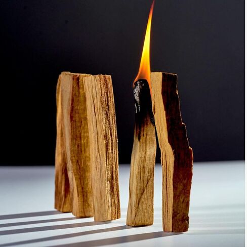 TruEnergy Palo Santo Sticks from Peru – 6 Premium Smudge Sticks (Approx. 60g) | Slow Burn Sustainably Harvested Holy Wood for Cleansing, Meditation, Reiki, Yoga & Home Fragrance - 6 Pack in Saudi Arabia