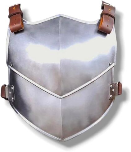 درع الصدر الفولاذي المصنوع يدويًا من العصور الوسطى LARP & Cosplay Cuirass، درع جسم الفايكنج، زي معرض عصر النهضة، لوحة صدر المحارب الخيالي، معدات SCA، درع الفارس، زي لعب الأدوار in Kuwait