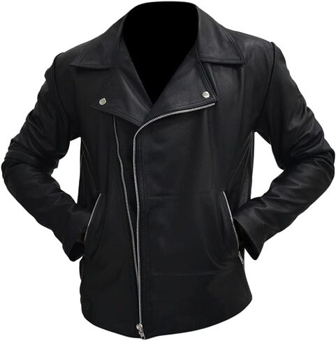 Mad Max 4 Fury Road Movie Costume - Tom Hardy Australian Distressed Brown Biker Jacket - Motorcycle Leather Jacket for Mens in Kuwait