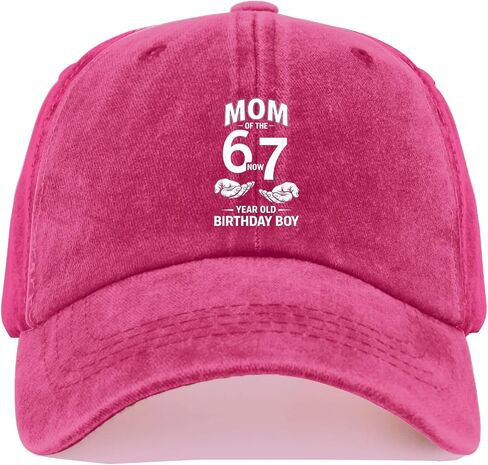 قبعات MOM of THE 6 لعيد الميلاد التي يبلغ عمرها الآن 7 سنوات للنساء على الموضة مغسولة in Kuwait