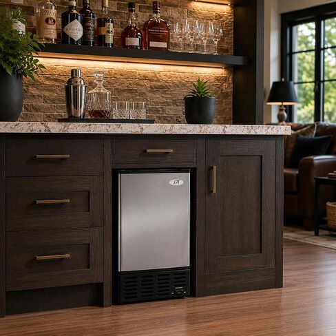 UNDERCOUNTER ICE MAKER STAINLESS STEEL DOOR in Kuwait