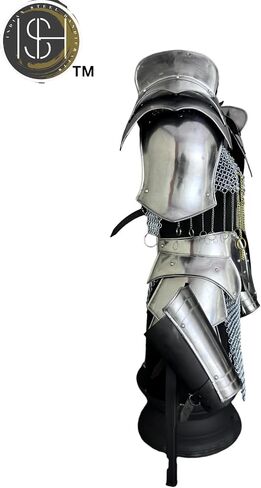 Medieval Cuirass Armor, Shoulder armor, Belt armor, Bracer armor, Chainmail Armor, Cosplay Armor, LARP Armor, Fantasy Gift for Women. in Saudi Arabia
