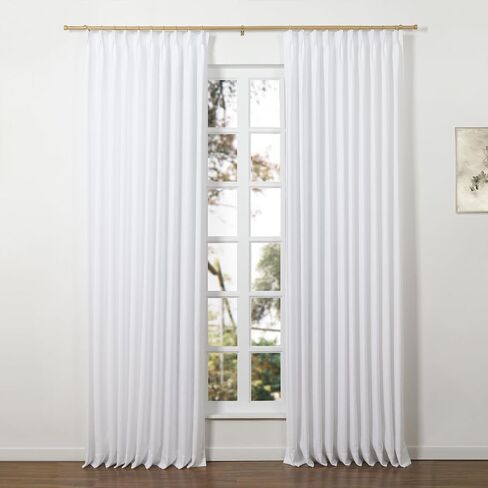TWOPAGES Adjustable Curtain Rods for Windows 32 to 76 Inch, Wall Mounted Heavy Duty 1 Inch Gold Curtain Rod with Rings, Carbon Steel Curtain Rod Set in Saudi Arabia