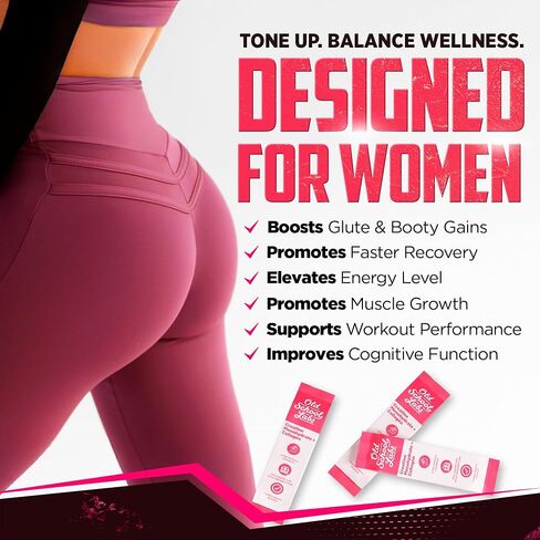 Old School Labs Creatine for Women – Post-Workout Supplement with 5000mg Creatine Monohydrate Powder, 2000mg Collagen & BCAA 2:1:1 for Strength Support & Recovery – Unflavored - 1 Ounce (Pack of 30) in Saudi Arabia
