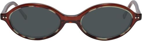 TIJN Olisa Retro Oval Sunglasses for Women & Men – Polarized UV400 Protection, Lightweight Stylish Frame, Trendy Sun Glasses in Kuwait