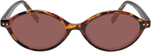 TIJN Olisa Retro Oval Sunglasses for Women & Men – Polarized UV400 Protection, Lightweight Stylish Frame, Trendy Sun Glasses in Kuwait