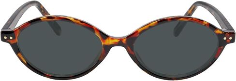 TIJN Olisa Retro Oval Sunglasses for Women & Men – Polarized UV400 Protection, Lightweight Stylish Frame, Trendy Sun Glasses in Kuwait