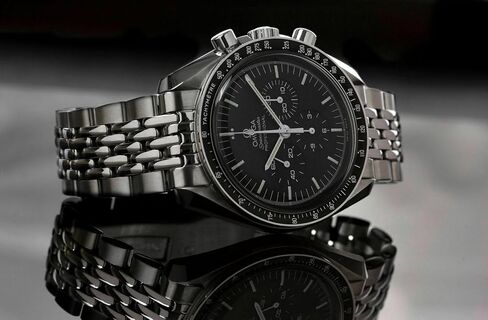 Ewatchparts Bead Of Rice Watch Band Compatible With Or Vintage Omega Watches In 19mm Stainless Steel in Kuwait