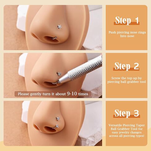 aoedej 20g التيتانيوم حدوة الحصان الأنف خواتم داخليا مترابطة الحاجز مجوهرات الشفاه خواتم هوب labret مجوهرات سبايك تشيكوسلوفاكيا الكرة الحصان حذاء الأنف الدائري الأطواق للنساء الرجال in Kuwait