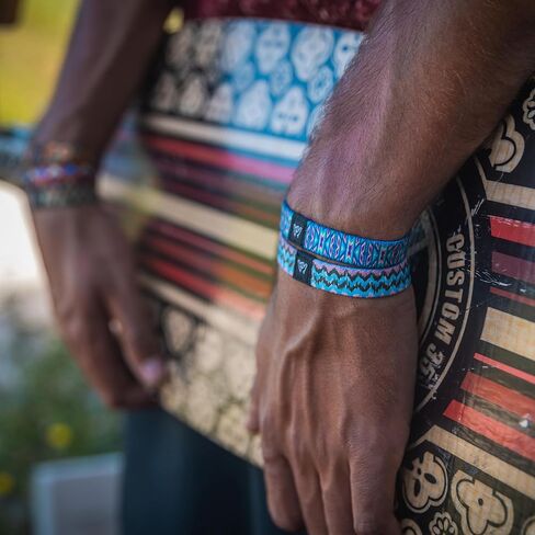 Hang Loose Bands - Southwestern Bracelet for Men, Women & Teens - Comfy Tribal Print and Boho - Western Style Reversible Wristband - Dae Break | Extra Small: 5.5" length (for petites & kids) in Saudi Arabia
